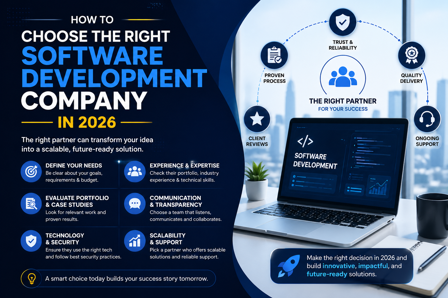 How to Choose the Right Software Development Company in 2026