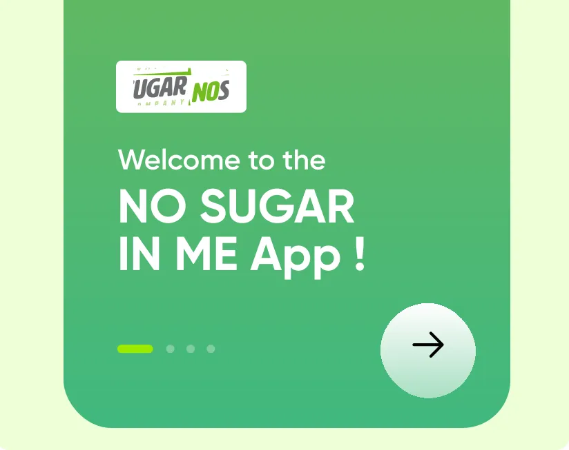 No Sugar health and wellness app branding by Wondercraftz