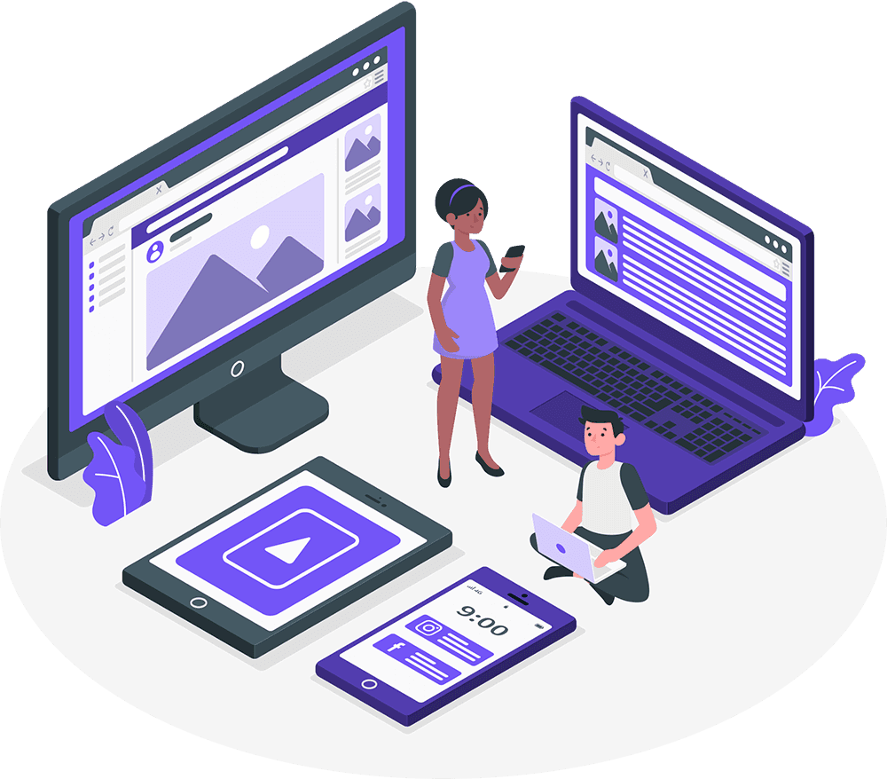 Wondercraftz software development services showcase graphic